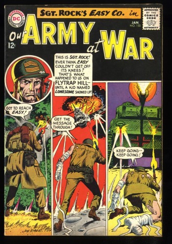 Our Army at War #150 FN 6.0 Sgt. Rock!