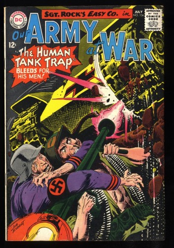 Our Army at War #156 FN/VF 7.0