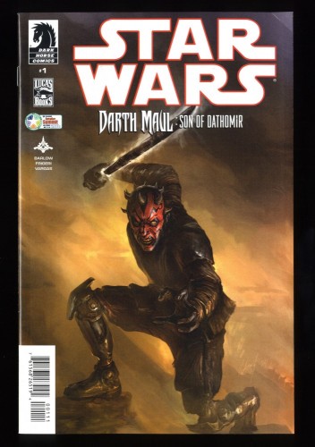 Cover Scan: Star Wars: Darth Maul - Son of Dathomir #1 VF/NM 9.0 Diamond Variant - Item ID #132612
