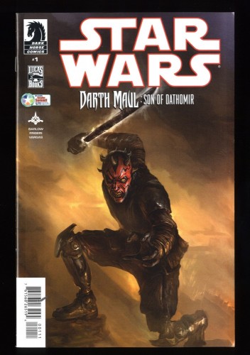 Cover Scan: Star Wars: Darth Maul - Son of Dathomir #1 NM 9.4 Diamond Variant - Item ID #132638
