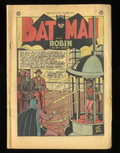 Detective Comics (1937) #163 Coverless Complete!