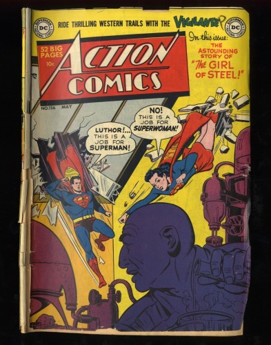 Action Comics #156 Complete and Unrestored!
