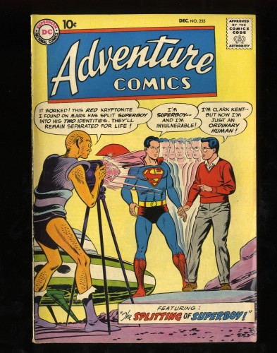 Adventure Comics #255 VG/FN 5.0