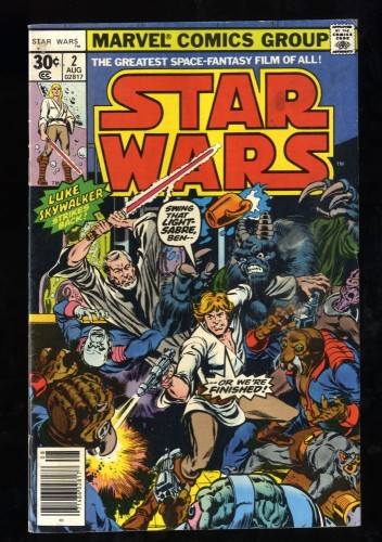 Star Wars (1977) #2 VG+ 4.5 1st Obi-Wan Han Solo and Chewbacca!