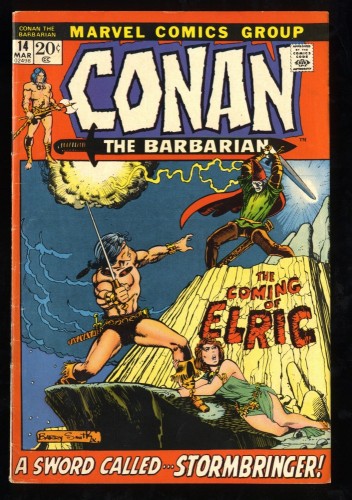 Conan The Barbarian #14 FN+ 6.5 1st Elric!