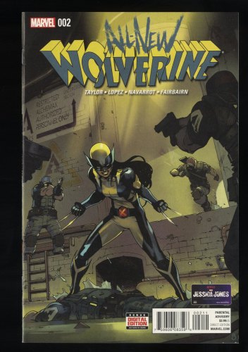 All-New Wolverine #2 VF/NM 9.0 White Pages 1st Appearance Honeybadger!