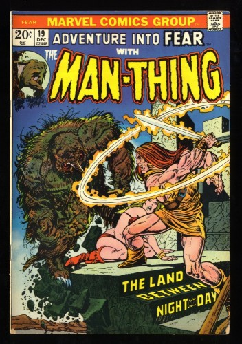 Fear #19 VG/FN 5.0 Man-Thing 1st Appearance Howard the Duck!