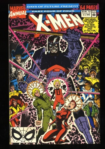 X-Men Annual #14 NM- 9.2 1st Appearance Cameo Gambit! Key Issue!