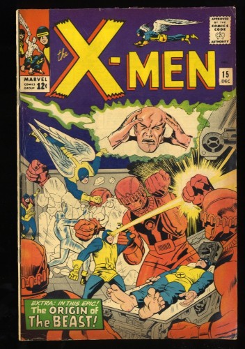 X-Men #15 VG- 3.5