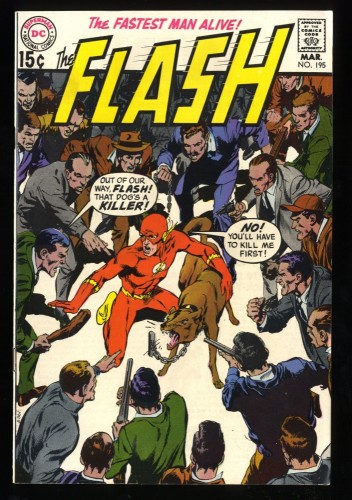 Flash #195 VF- 7.5