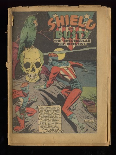 Cover Scan: Pep Comics #37 Coverless Complete! Golden Age Archie Bob Montana Art! - Item ID #150686