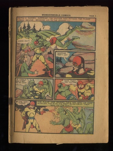 Cover Scan: Wonderworld Comics #15 Coverless Incomplete - Item ID #150688