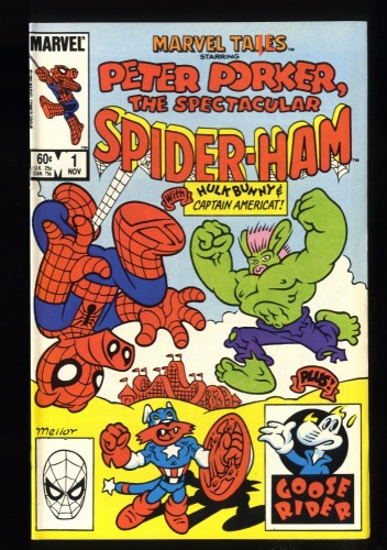 Marvel Tails Starring Peter Porker, the Spectacular Spider-Ham #1 NM- 9.2