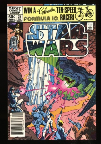 Star Wars #55 NM- 9.2 Newsstand Variant