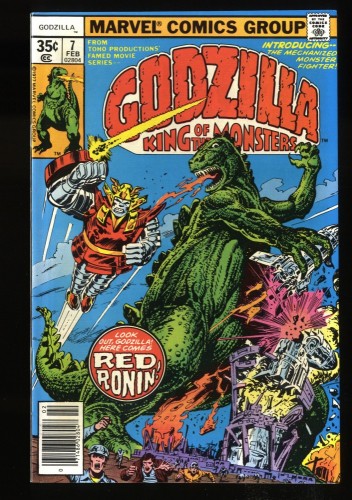 Godzilla #7 NM- 9.2 1st Red Ronin!