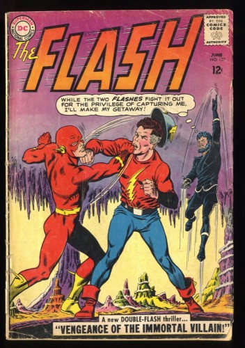 Flash #137 GD+ 2.5 1st Silver Age Vandal Savage!