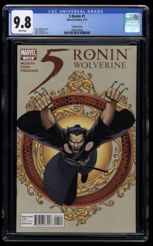 5 Ronin #1 CGC NM/M 9.8 David Aja Variant Wolverine Appearance David Aja Cover!