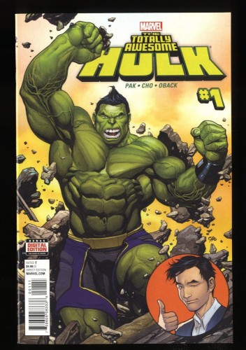 Totally Awesome Hulk #1 NM- 9.2