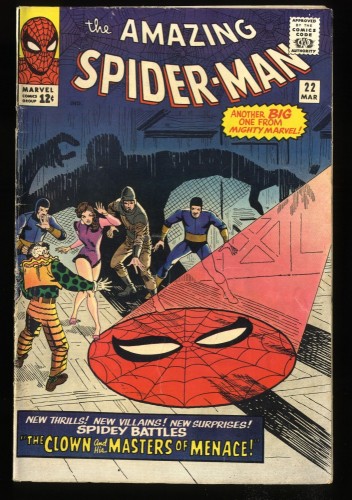 Amazing Spider-Man #22 VG/FN 5.0 1st Princess Python!