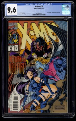 X-Men (1991) #29 CGC NM+ 9.6 White Pages