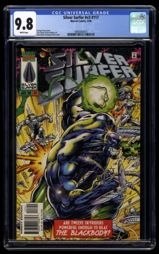 Silver Surfer (1987) #117 CGC NM/M 9.8 White Pages 1st Blackbody!