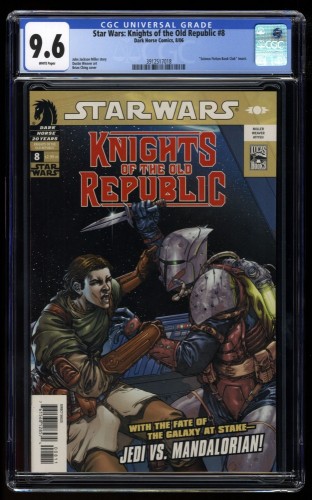 Star Wars: Knights of the Old Republic #8 CGC NM+ 9.6 1st Demagol Cassus Fett!