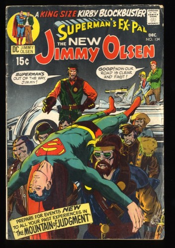 Superman's Pal, Jimmy Olsen #134 GD/VG 3.0 1st Darkseid!