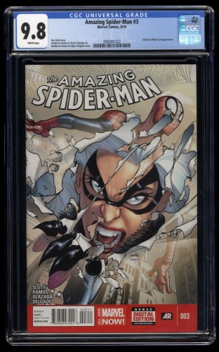 Amazing Spider-Man (2014) #3 CGC NM/M 9.8 White Pages