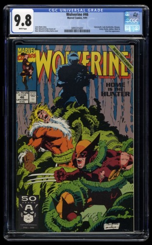 Wolverine #46 CGC NM/M 9.8 White Pages