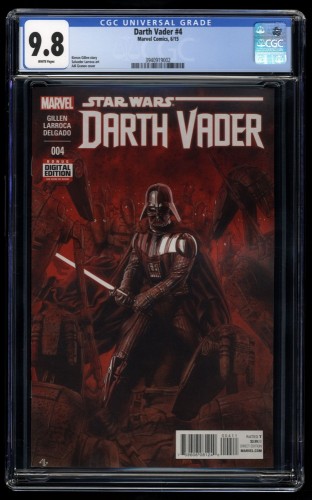 Darth Vader (2015) #4 CGC NM/M 9.8 White Pages 2nd Doctor Aphra!