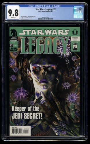 Cover Scan: Star Wars: Legacy #12 CGC NM/M 9.8 White Pages - Item ID #170096