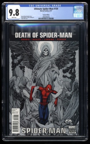 Ultimate Spider-man #159 CGC NM/M 9.8 White Pages 1:20 Cho Variant