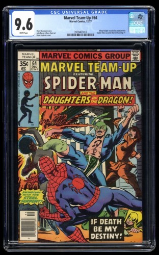 Marvel Team-up #64 CGC NM+ 9.6 Misty Knight Daughters of the Dragon!