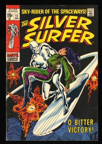 Silver Surfer #11 FN- 5.5 Shalla-Bal Warlock II! O' Bitter Victory!