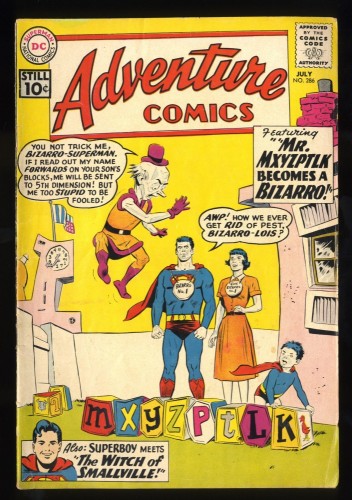 Adventure Comics #286 VG- 3.5 1st Appearance Bizarro Mr. Mxyzptlk!