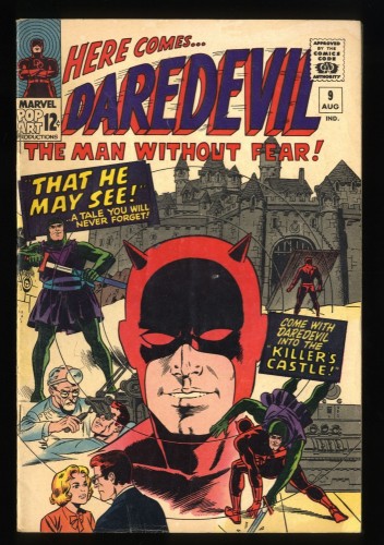 Daredevil #9 FN- 5.5 1st Appearance Organizer! Stan Lee Wally Wood!