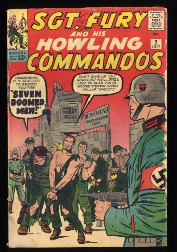 Sgt. Fury and His Howling Commandos (1963) #2 GD/VG 3.0