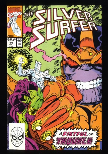 Silver Surfer (1987) #44 NM 9.4 1st Infinity Gauntlet!