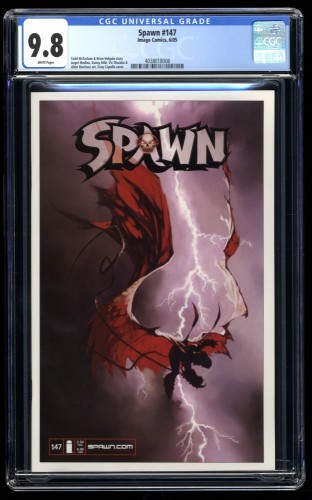 Spawn #147 CGC NM/M 9.8 White Pages