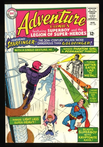 Adventure Comics #335 FN 6.0 Off White 1st Appearance Starfinger!