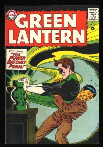 Green Lantern #32 FN/VF 7.0 White Pages Silver Age! Gil Kane Art!