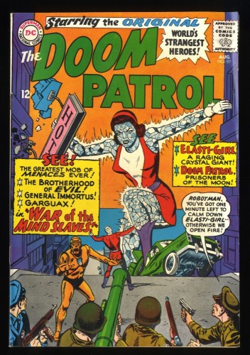 Doom Patrol #97 FN+ 6.5 Off White to White Brotherhood Evil Immortus!