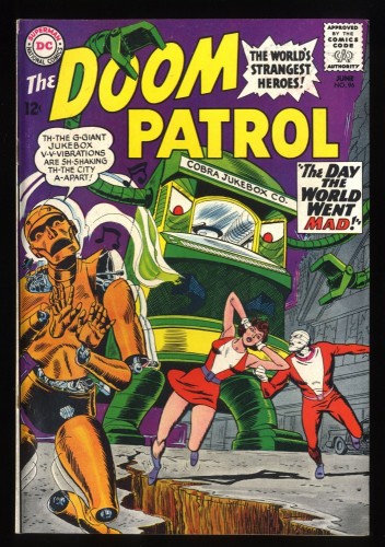 Doom Patrol #96 FN/VF 7.0 White Pages