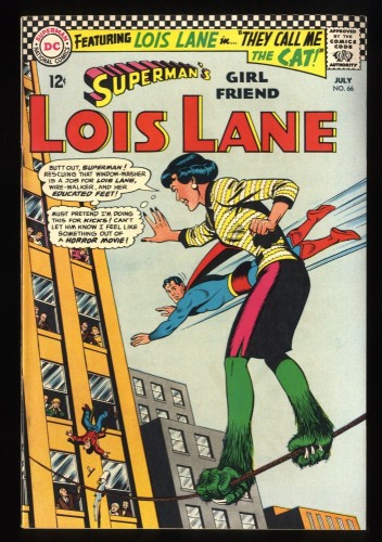 Cover Scan: Superman's Girl Friend, Lois Lane #66 VF- 7.5 White Pages - Item ID #192809