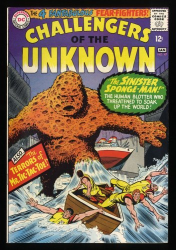 Challengers Of The Unknown #47 VF/NM 9.0 Off White to White