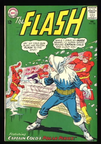 Cover Scan: Flash #150 VF+ 8.5 White Pages Mr. Freeze Appearance! - Item ID #193573