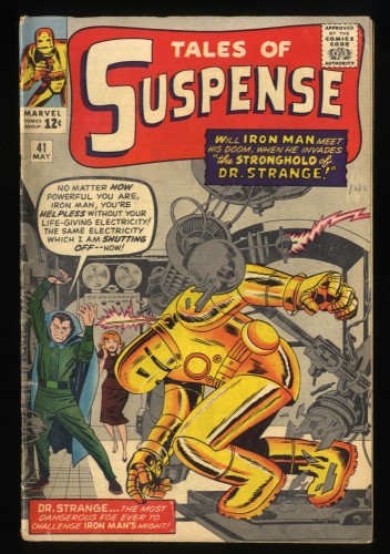 Tales Of Suspense #41 GD/VG 3.0 3rd Appearance Iron Man!