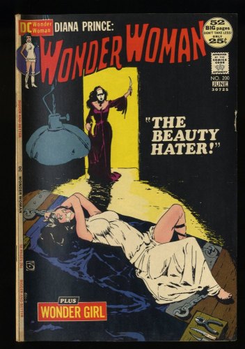 Wonder Woman #200 FN+ 6.5 Jeff Jones Bondage Cover!