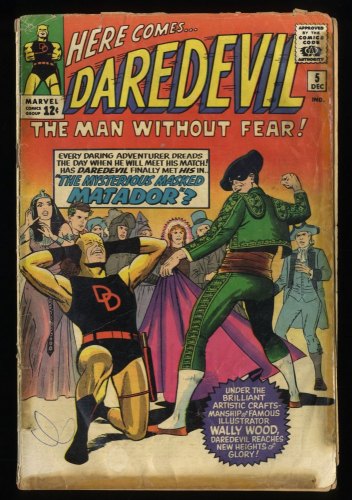 Daredevil #5 GD 2.0 (Qualified) 1st Appearance of Matador! Stan Lee!