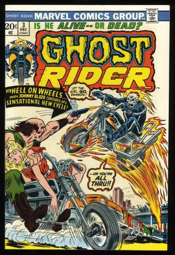 Ghost Rider #3 NM 9.4 Hell on Wheels! Stan Lee!